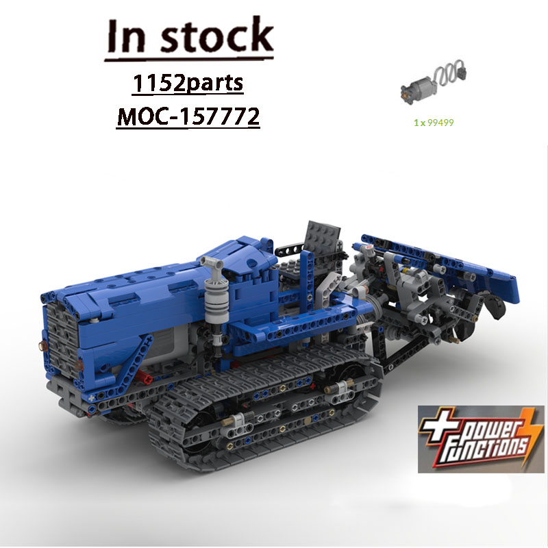 Urban Farming Building - MOC-157772 Kentsel Çiftlik Tarım Paletli Traktör